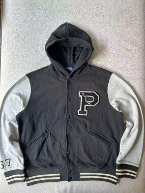 Polo Ralph Lauren Men's New York City RLPC 67 Football Hooded Sweatshirt